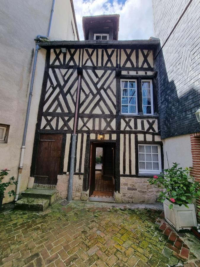 La Terrasse Notre Dame - Character House - 4P - Center Honfleur Villa Dış mekan fotoğraf