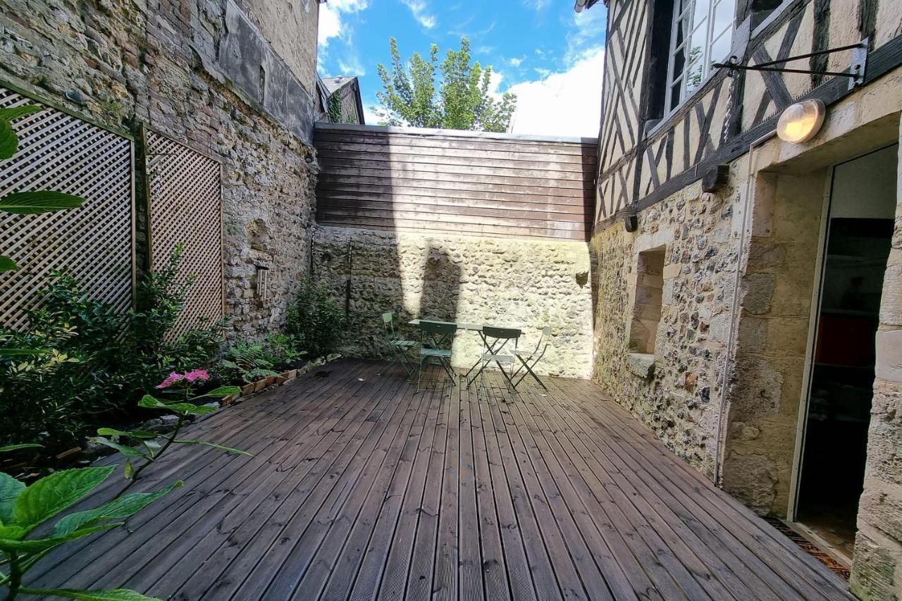 La Terrasse Notre Dame - Character House - 4P - Center Honfleur Villa Dış mekan fotoğraf